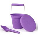Bigjigs Toys - Öko homokozó lapát lila (Lavender) - JátékManufaktúra