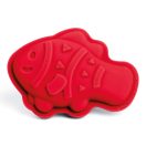 Bigjigs Toys - Szilikon homokozó forma piros (Cherry) - JátékManufaktúra