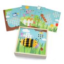 Bigjigs Toys - Fa mozaik Kert - JátékManufaktúra