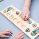 Bigjigs Toys - Mancala kavicsokkal - JátékManufaktúra