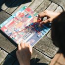 Bigjigs Toys - Mágneses labirintus Építkezés - JátékManufaktúra