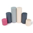 Bigjigs Toys - Vödör építőkockákkal, 50 db - JátékManufaktúra