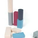 Bigjigs Toys - Vödör építőkockákkal, 50 db - JátékManufaktúra