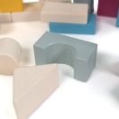 Bigjigs Toys - Vödör építőkockákkal, 50 db - JátékManufaktúra