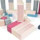 Bigjigs Toys - Vödör építőkockákkal, 50 db - JátékManufaktúra