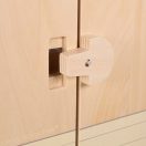 Bigjigs Toys Nyitható babaház bútorokkal - JátékManufaktúra