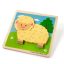 Bigjigs Toys - Formaberakó puzzle Bárány - JátékManufaktúra