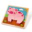 Bigjigs Toys - Formaberakó puzzle Malacka - JátékManufaktúra