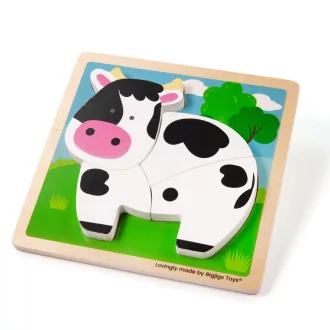 Bigjigs Toys - Formaberakó puzzle Bocika - JátékManufaktúra