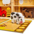 Bigjigs Toys - Játékkészlet dobozban, Farm állatok - JátékManufaktúra