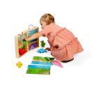 Bigjigs Toys - Játékkészlet dobozban, Dínók - JátékManufaktúra