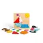 Bigjigs Toys - Fűzős játék Geometriai formák - JátékManufaktúra
