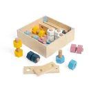 Bigjigs Toys - Csavarok és anyák készlet - JátékManufaktúra