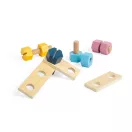 Bigjigs Toys - Csavarok és anyák készlet - JátékManufaktúra