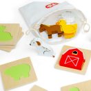 Bigjigs Toys - Utazó Tapints és találj! - Tanyasi - JátékManufaktúra