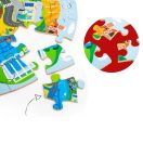 Bigjigs Toys - Sarok puzzle Újrahasznosítás - JátékManufaktúra