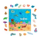 Bigjigs Toys - Fűzős tábla Tenger - JátékManufaktúra
