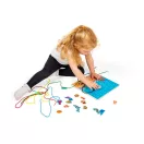 Bigjigs Toys - Fűzős tábla Tenger - JátékManufaktúra