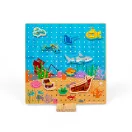 Bigjigs Toys - Fűzős tábla Tenger - JátékManufaktúra