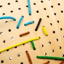 Bigjigs Toys - Fűzős tábla Tenger - JátékManufaktúra
