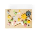 Bigjigs Toys - Munkapad kalapáló játékkal - JátékManufaktúra