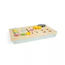 Bigjigs Toys - Munkapad kalapáló játékkal - JátékManufaktúra