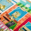 Bigjigs Toys - Fa motorikus tábla reteszekkel és zárakkal - JátékManufaktúra