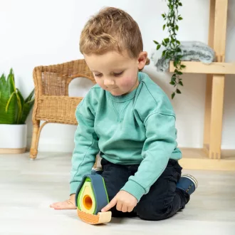 Bigjigs Toys - Egyensúlyozó játék Avokádó - JátékManufaktúra