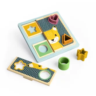 Bigjigs Toys - Tevékenység puzzle - JátékManufaktúra