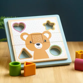 Bigjigs Toys - Tevékenység puzzle - JátékManufaktúra