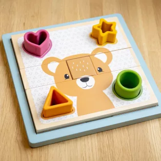 Bigjigs Toys - Tevékenység puzzle - JátékManufaktúra