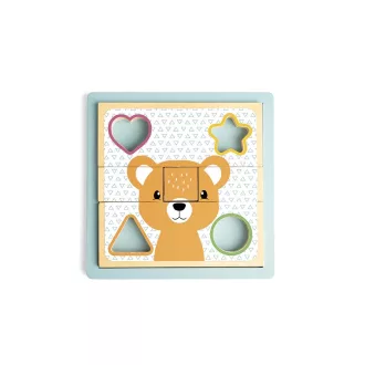 Bigjigs Toys - Tevékenység puzzle - JátékManufaktúra