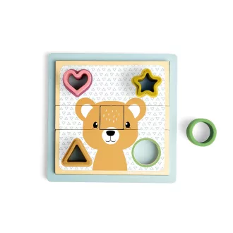 Bigjigs Toys - Tevékenység puzzle - JátékManufaktúra