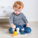 Bigjigs Toys - Motorikus tábla, Sarki világ - JátékManufaktúra