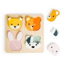 Bigjigs Toys - Beillesztős puzzle Számolás - JátékManufaktúra