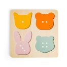 Bigjigs Toys - Beillesztős puzzle Számolás - JátékManufaktúra