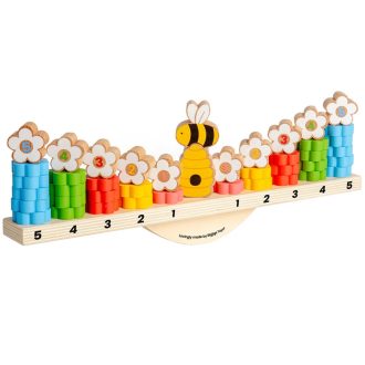 Bigjigs Toys - Egyensúlyozó játék Méhecske - JátékManufaktúra