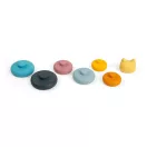 Bigjigs Toys - Szilikon építő torony Macska - JátékManufaktúra