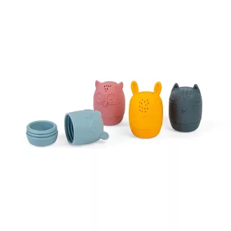 Bigjigs Toys - Szilikon fürdőállatkák nyomkodós - JátékManufaktúra