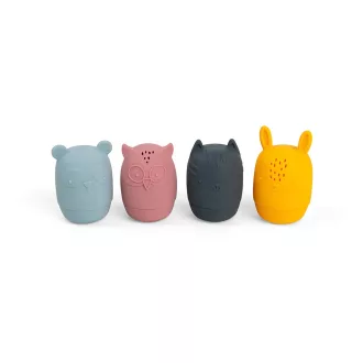 Bigjigs Toys - Szilikon fürdőállatkák nyomkodós - JátékManufaktúra