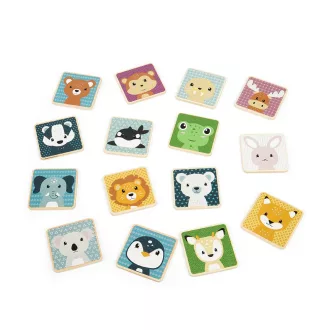 Bigjigs Toys - Memóriajáték Állatok - JátékManufaktúra