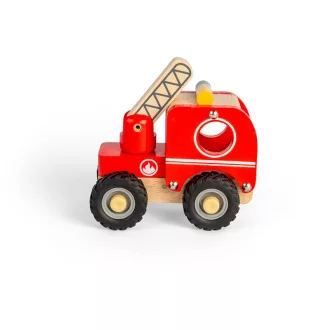 Bigjigs Toys - Tűzoltóautó - JátékManufaktúra