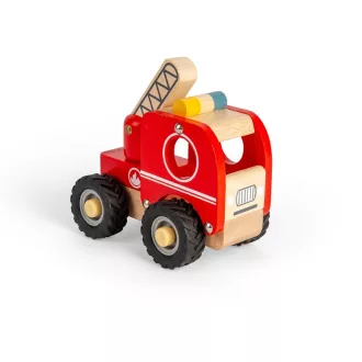 Bigjigs Toys - Tűzoltóautó - JátékManufaktúra