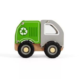 Bigjigs Toys - Újrahasznosító jármű - JátékManufaktúra