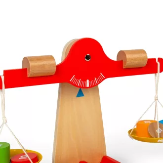 Bigjigs Toys - Mérleg ellensúllyal - JátékManufaktúra