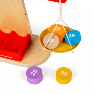 Bigjigs Toys - Mérleg ellensúllyal - JátékManufaktúra