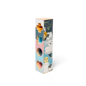 Bigjigs Toys - Puzzle Északi torony - JátékManufaktúra