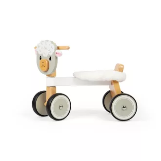 Bigjigs Toys Fa bébi járgány - bárányos - JátékManufaktúra