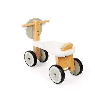 Bigjigs Toys Fa bébi járgány - bárányos - JátékManufaktúra