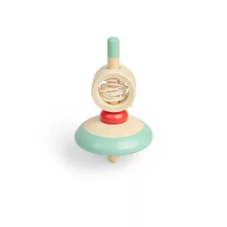 Bigjigs Toys - Fa pörgettyű madzaggal 1 db - JátékManufaktúra